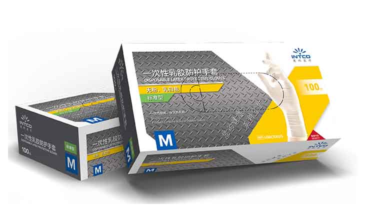 一次性乳胶防护手套